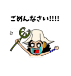 ONE PIECE 麦わら一味 ピザT描きました（個別スタンプ：4）