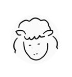 副交感神経優位ひつじスタンプ（個別スタンプ：5）