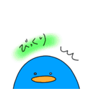 てがきのペンギン～4～（個別スタンプ：7）