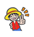 なしこが描くONE PIECE（個別スタンプ：1）