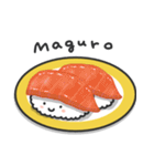 お寿司スタンプ（握り寿司）（個別スタンプ：1）