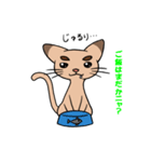 たくあん眉毛ネコ（個別スタンプ：5）
