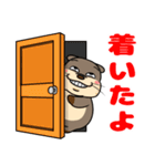 太っちょカワウソ【お誘い編】（個別スタンプ：26）