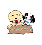 ワンちゃん集合（個別スタンプ：1）