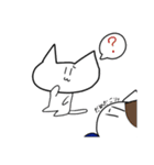 何も知らないねこ（個別スタンプ：12）