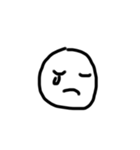 Very Simple Face（個別スタンプ：3）