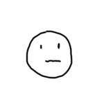 Very Simple Face（個別スタンプ：7）