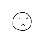 Very Simple Face（個別スタンプ：8）