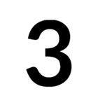 とにかく字だよ（個別スタンプ：15）