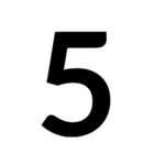 とにかく字だよ（個別スタンプ：17）