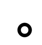 とにかく字だよ（個別スタンプ：30）