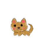 5歳の絵(動物)（個別スタンプ：1）