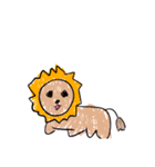 5歳の絵(動物)（個別スタンプ：5）