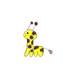5歳の絵(動物)（個別スタンプ：7）