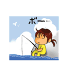 釣りLOVE ＆ Girl（個別スタンプ：27）
