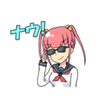 流行語を巧みに使う女子（個別スタンプ：8）