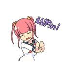 流行語を巧みに使う女子（個別スタンプ：12）