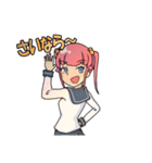流行語を巧みに使う女子（個別スタンプ：14）
