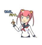 流行語を巧みに使う女子（個別スタンプ：32）
