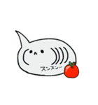 りんご付き吹き出し（個別スタンプ：6）