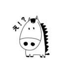 馬の主食は干し草です（個別スタンプ：8）