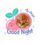可愛いねこクーザ＆ルタにゃん（個別スタンプ：3）