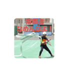 ポンプ操法（個別スタンプ：3）