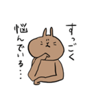 ちょっと疲れたうさぎ（個別スタンプ：20）