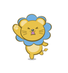 らいおん？はーと【文字なし】（個別スタンプ：1）