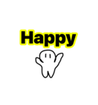 へんなのが英語しゃべる（個別スタンプ：5）
