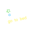 英語の練習用スタンプ（個別スタンプ：10）