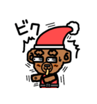 クマサンタのクリスマス用スタンプ（個別スタンプ：17）