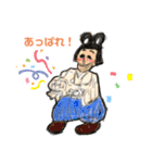 ゆかいなコガナの仲間たち（個別スタンプ：6）