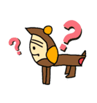 ゆかいなコガナの仲間たち（個別スタンプ：11）