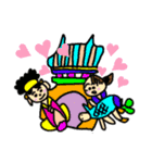 ゆかいなコガナの仲間たち（個別スタンプ：15）