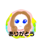 いつでも使えるキュートgirls（個別スタンプ：3）