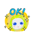 いつでも使えるキュートgirls（個別スタンプ：4）