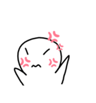 ハゲチョビン子スタンプ（個別スタンプ：5）