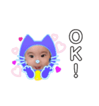 ここちゃんです8month（個別スタンプ：1）