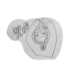 女子高生ぽいすたんぷ（個別スタンプ：3）
