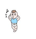 ベビーかいじゅう2（個別スタンプ：9）