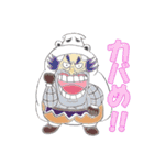 ONE PIECE-あつまれ！どうぶつの盛り合わせ-（個別スタンプ：7）