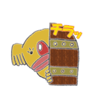 ONE PIECE-あつまれ！どうぶつの盛り合わせ-（個別スタンプ：13）