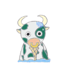 ONE PIECE-あつまれ！どうぶつの盛り合わせ-（個別スタンプ：14）