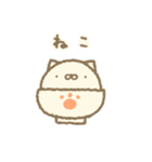 ごはんがすきなねこ（個別スタンプ：6）