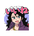 ONE PIECE 金棒のアルビダ 萌えスタンプ 3（個別スタンプ：1）