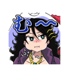 ONE PIECE 金棒のアルビダ 萌えスタンプ 3（個別スタンプ：3）