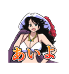 ONE PIECE 金棒のアルビダ 萌えスタンプ 3（個別スタンプ：13）