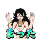 ONE PIECE 金棒のアルビダ 萌えスタンプ 3（個別スタンプ：14）