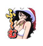 ONE PIECE 金棒のアルビダ 萌えスタンプ 3（個別スタンプ：15）